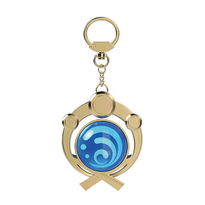 Genshin Impact Inazuma Hydro vision keychain water element accessory