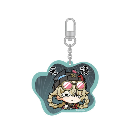 Genshin Jahoda Q Version Expression Series acrylic keychain official merchandise chibi character charm