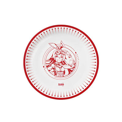Genshin Impact Journey's Voyage ceramic plate Amber design