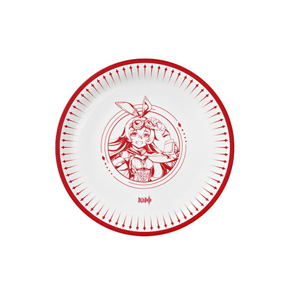 Genshin Impact Journey's Voyage ceramic plate Amber design