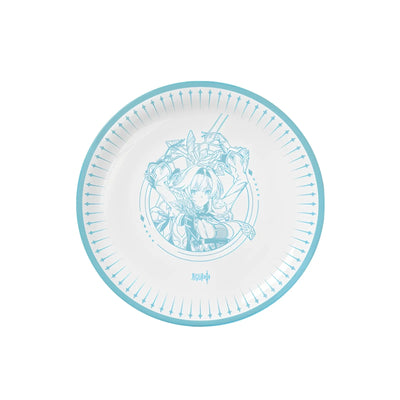 Genshin Impact Journey's Voyage ceramic plate Eula design