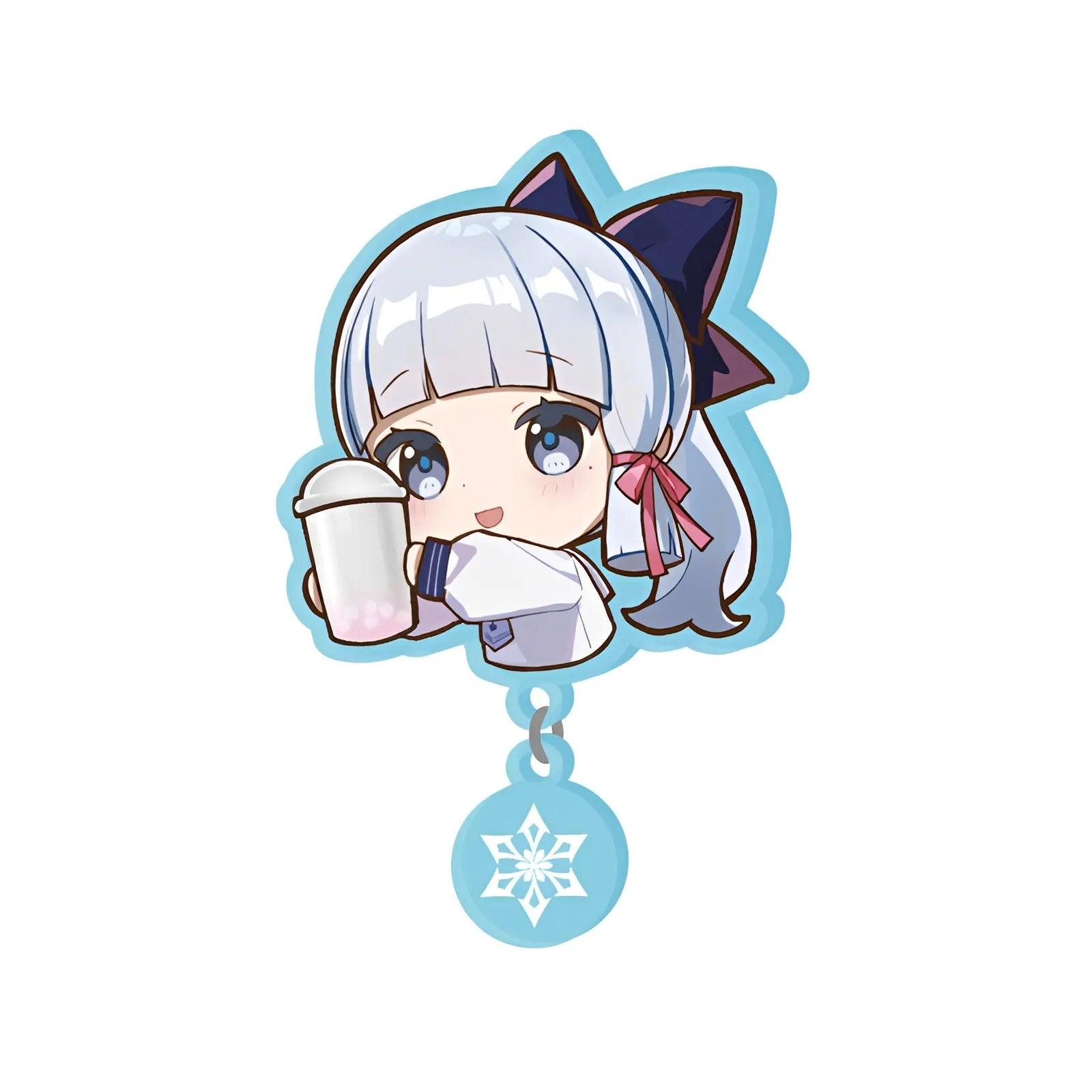 Genshin Impact Joyful Encounter acrylic badge Kamisato Ayaka