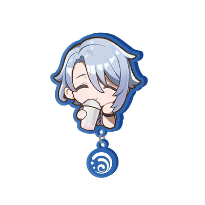 Genshin Impact Joyful Encounter acrylic badge Kamisato Ayato