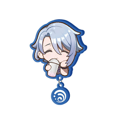 Genshin Impact Joyful Encounter acrylic badge Kamisato Ayato