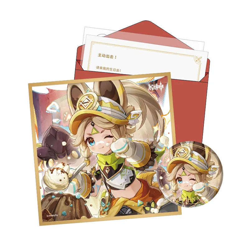 Genshin Impact Kachina Day of Destiny Series Natlan Gift Box Set