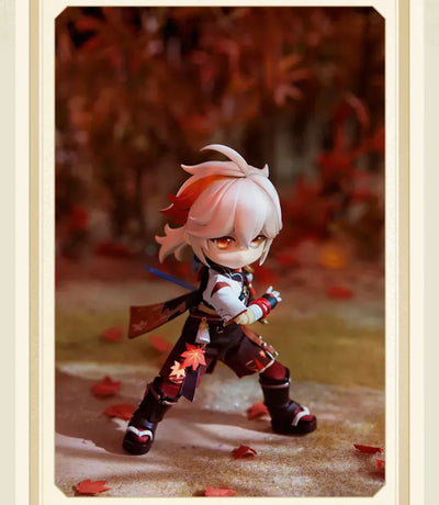 Kaedehara Kazuha action figure autumn scene display