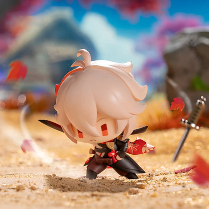 Genshin Impact Kaedehara Kazuha Battlefield Heroes blind box chibi figure with detailed Inazuma styling