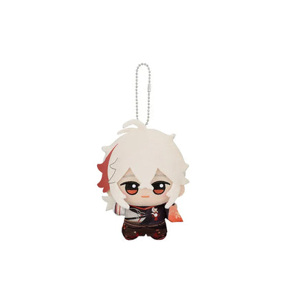 Genshin Impact Kaedehara Kazuha Little Valley plush keychain with detailed chibi plush styling