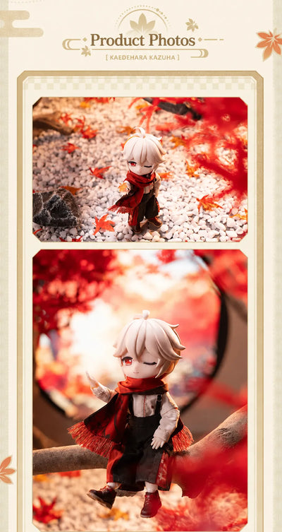 Genshin Impact Kaedehara Kazuha figure autumn scene product photo