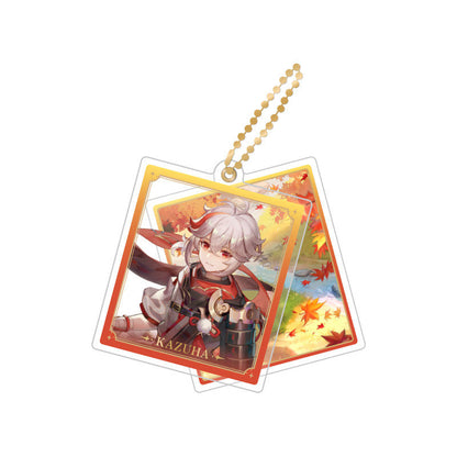 Genshin Impact Kaedehara Kazuha rotating double-sided acrylic keychain