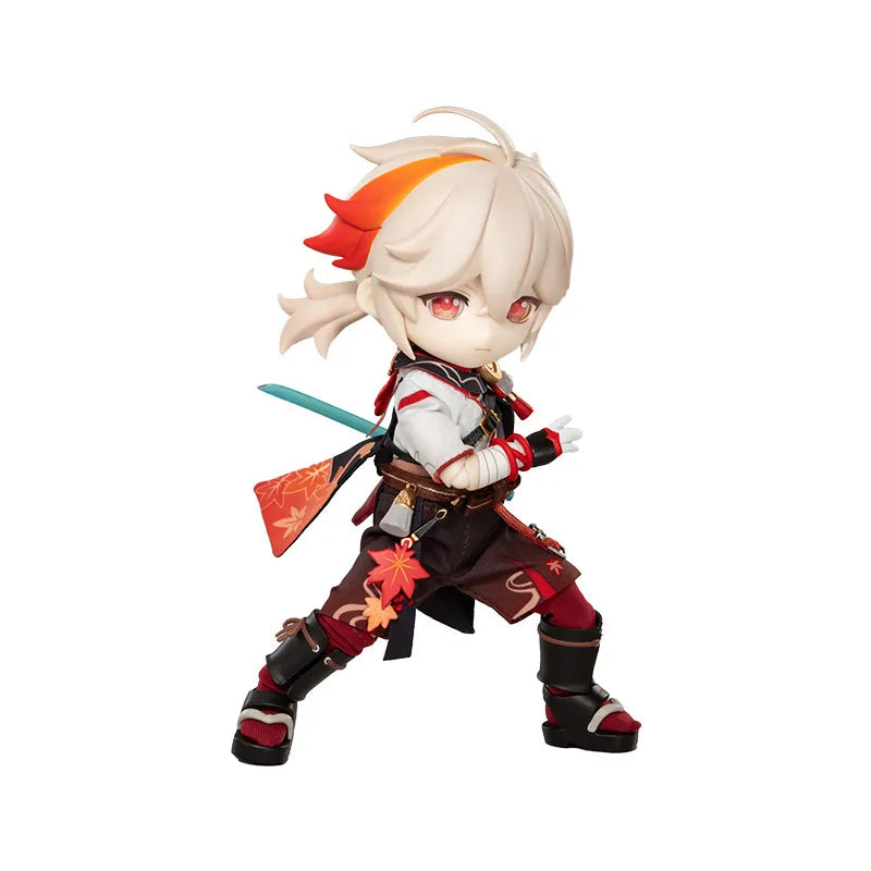 Kaedehara Kazuha swappable action figure on white background