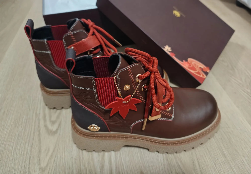 Genshin Impact Bottines Kaedehara Kazuha Themed Series