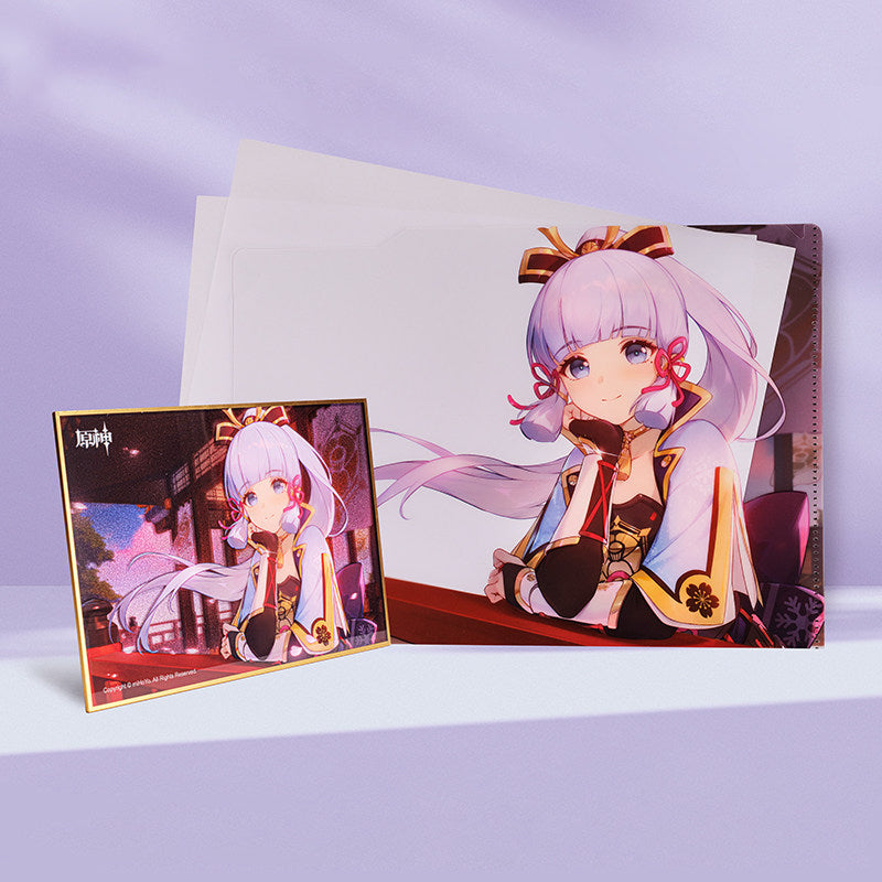 Genshin Impact Kamisato Ayaka clear file folder offline event series official merchandise