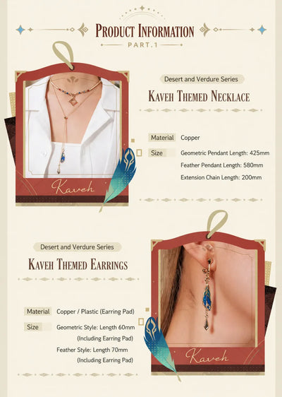 geometric pendant detail on Kaveh necklace with architectural design