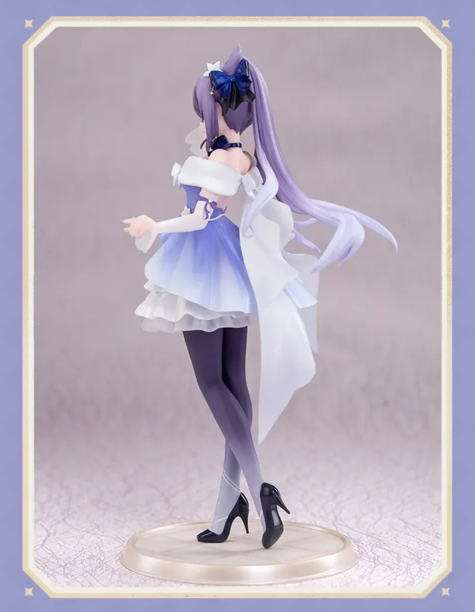 Genshin Impact Keqing Resplendent Feast figure close-up display