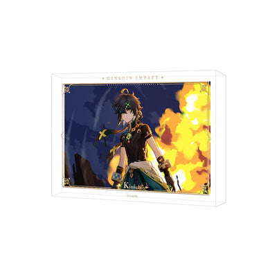 Genshin Impact acrylic PV series framed artwork Kinich character display