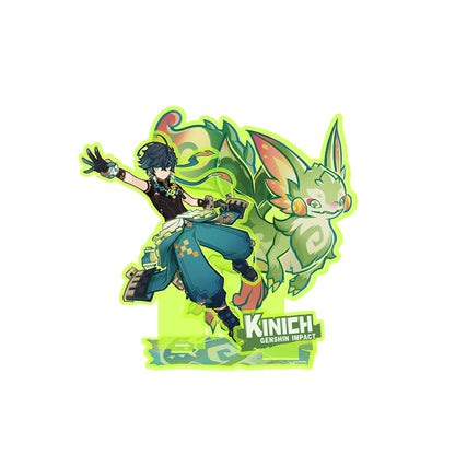 Genshin Kinich acrylic standee from The Rhythms of the Cosmic Trail Series featuring detailed character display artwork