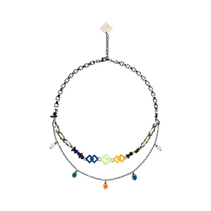Genshin Impact Kinich Themed Impression Series Double Layer Necklace product overview