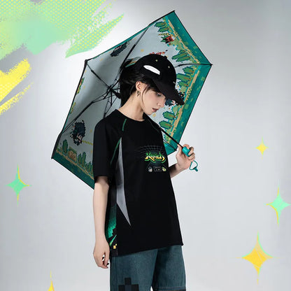 Genshin Impact Kinich Umbrella Portable Outdoor Shade Accessory