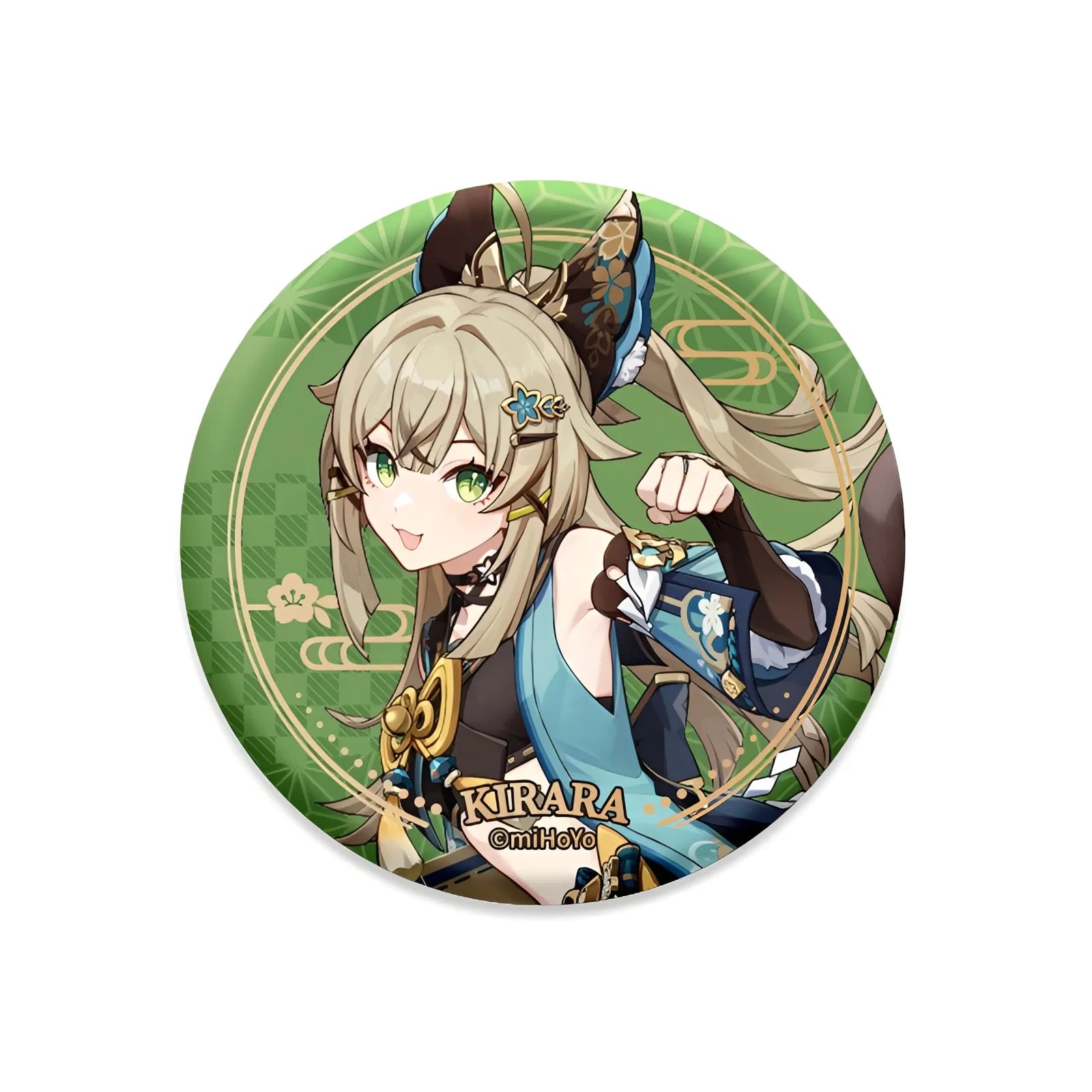 Genshin Impact Kirara Inazuma character badge collectible anime pin