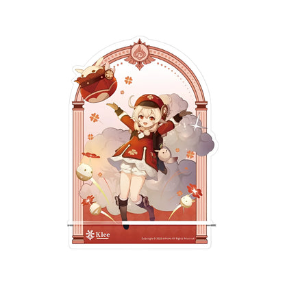 Genshin Impact Klee character acrylic phone stand anime desk display collectible