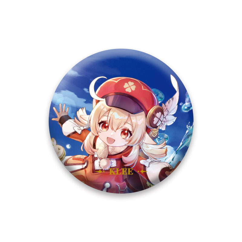 Genshin Impact Klee character badge anime collectible pin