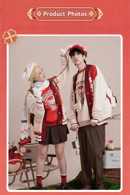 Genshin Impact Klee cap outfit styling with full set accessories