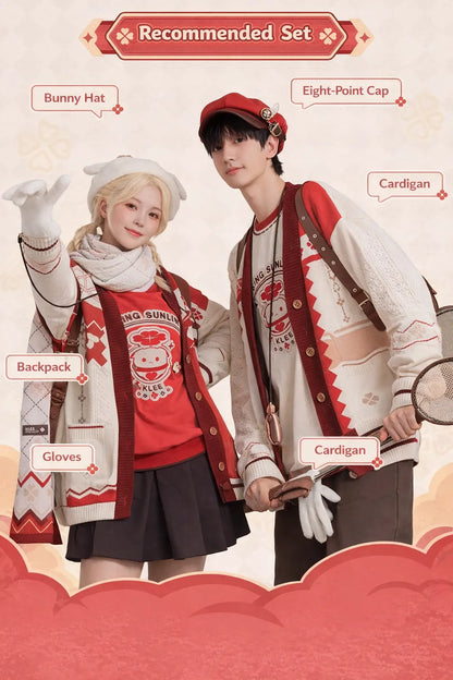Genshin Impact Klee outfit recommended matching accessories styling