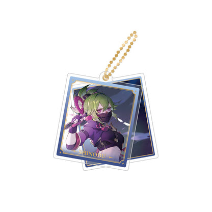 Genshin Impact Kuki Shinobu rotating double-sided acrylic keychain