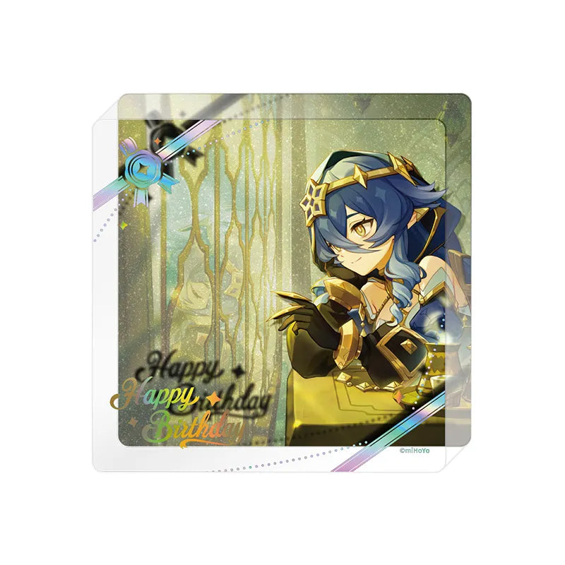 Genshin Impact Layla Day of Destiny Series Character Acrylic Coaster