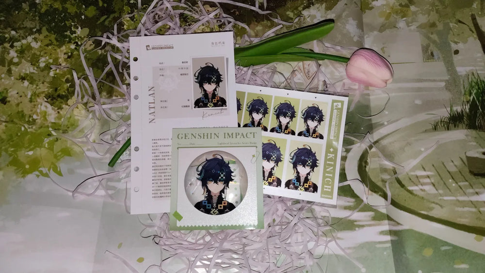 Genshin Impact Lightbox Chronicles Conjunto de Arquivo