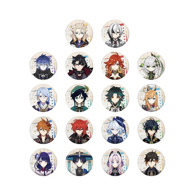 Genshin Impact Lightbox Chronicles Series Character Badge Collection