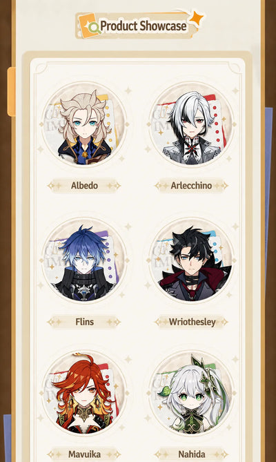 Lightbox Chronicles Series Character Badge Showcase Part 1