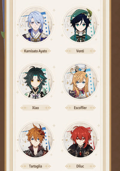 Lightbox Chronicles Series Character Badge Showcase Part 2