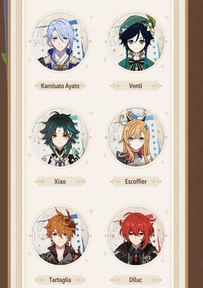 Lightbox Chronicles Series Character Badge Showcase Part 2