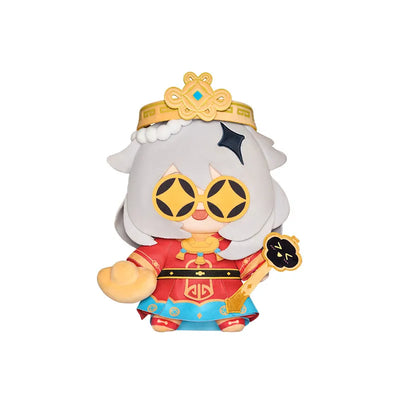 Genshin Impact Little Fortune God Paimon Plush Toy on white background