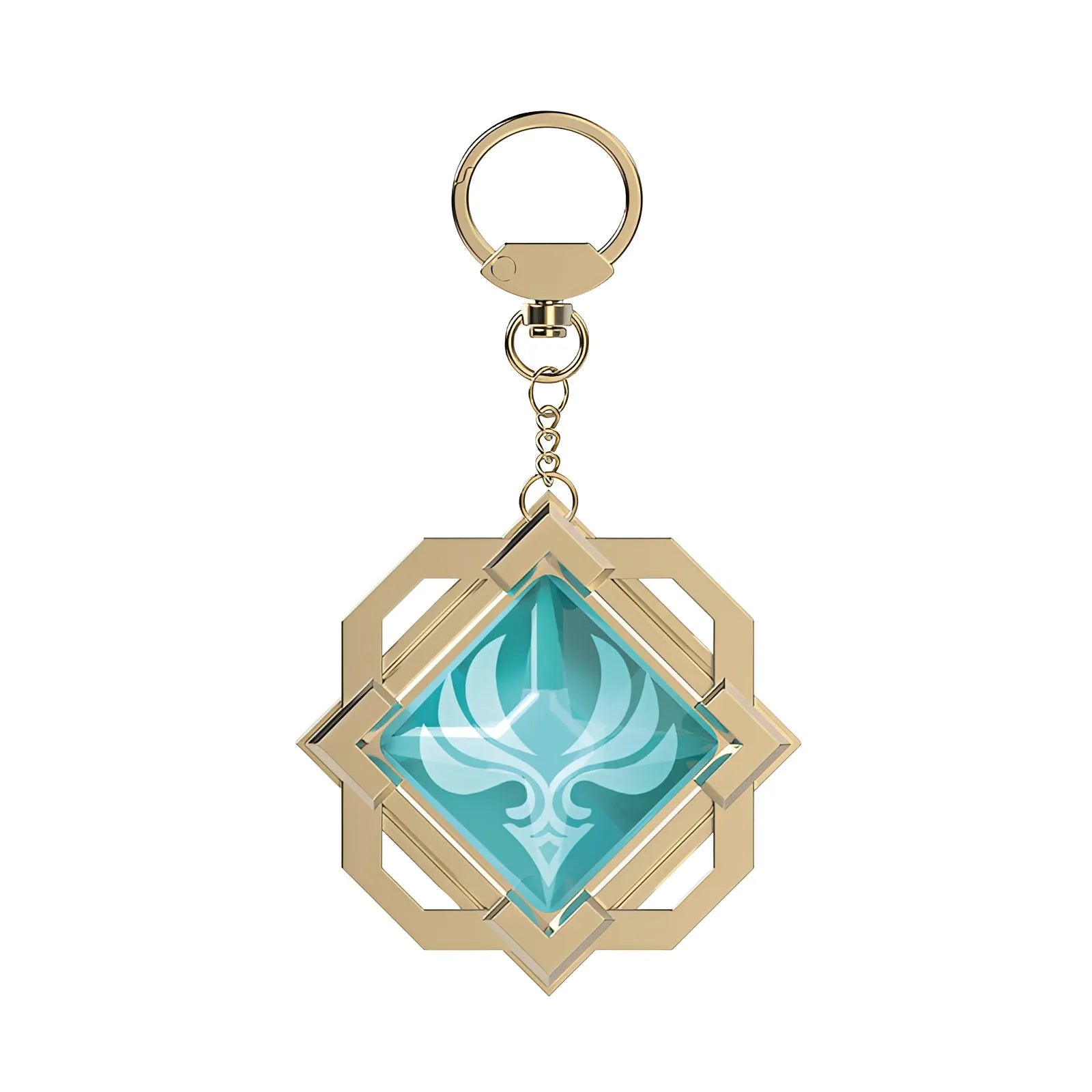 Genshin Impact Liyue Anemo vision keychain wind element accessory