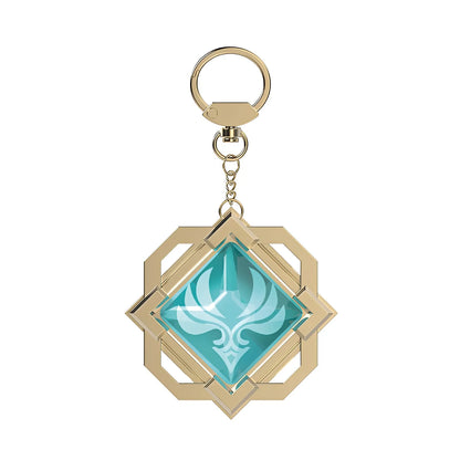 Genshin Impact Liyue Anemo vision keychain wind element accessory