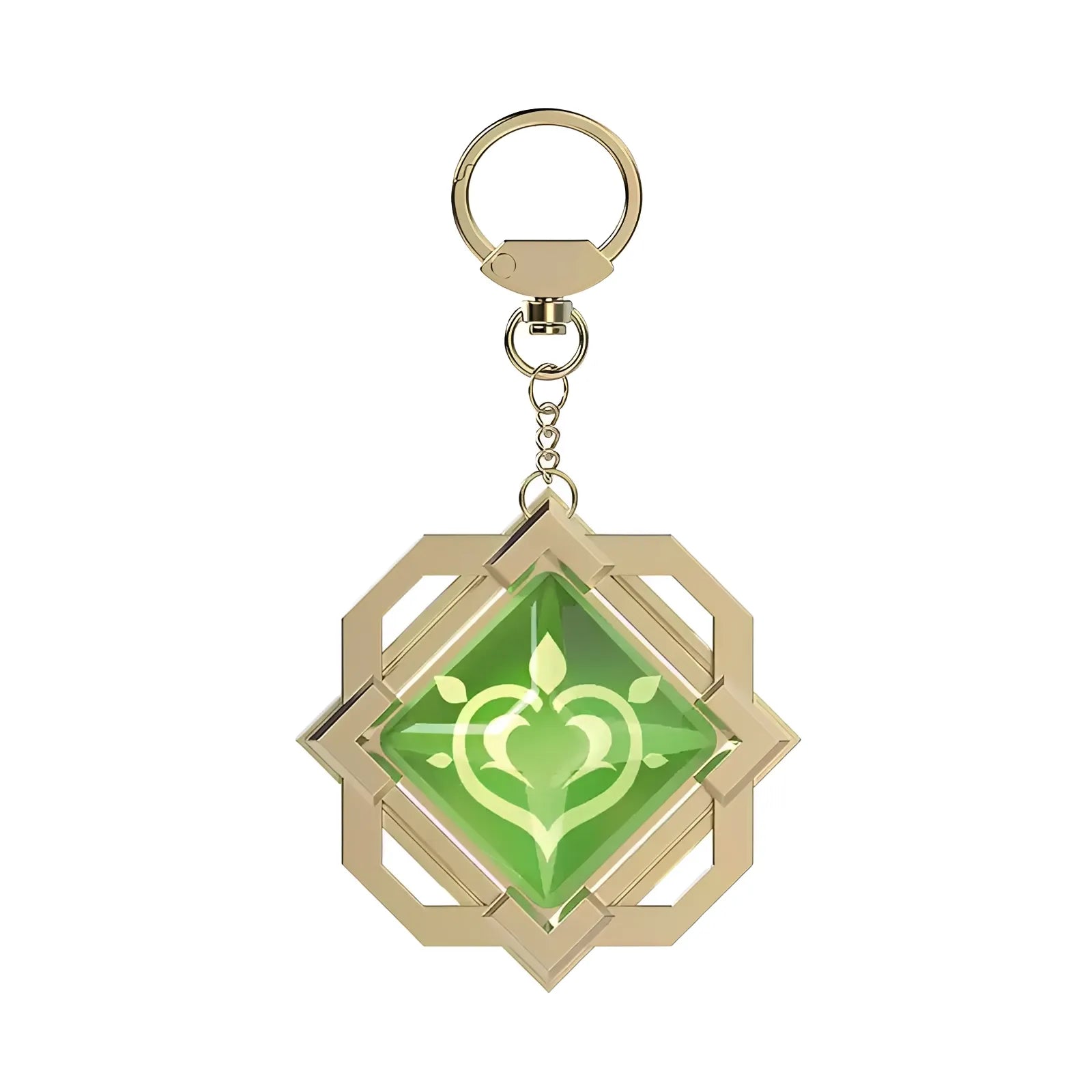 Genshin Impact Liyue Dendro vision keychain nature element accessory