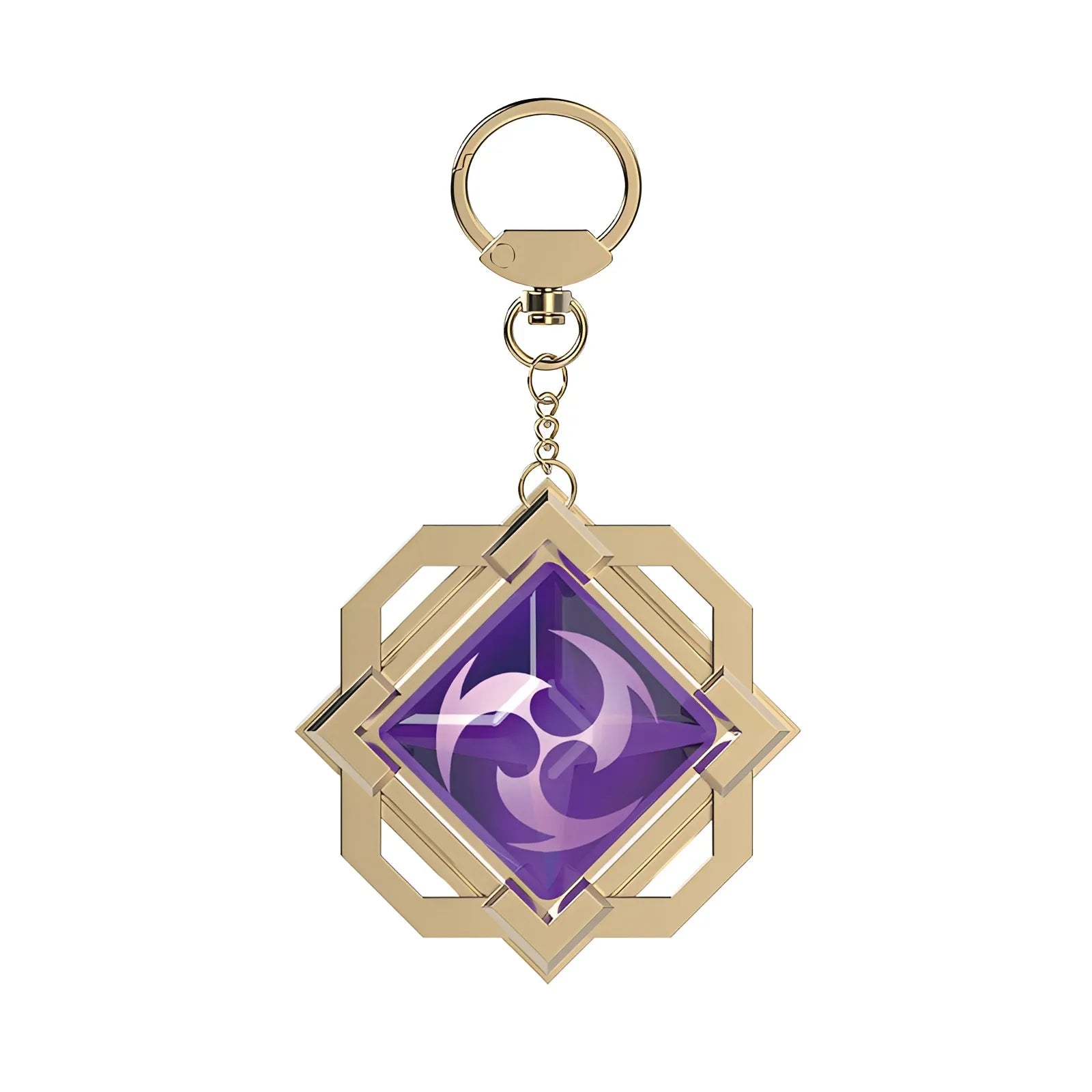 Genshin Impact Liyue Electro vision keychain lightning element accessory