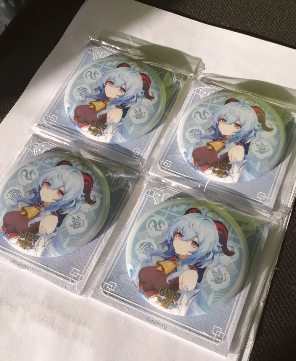 Badges Personnages Port de Liyue Genshin Impact