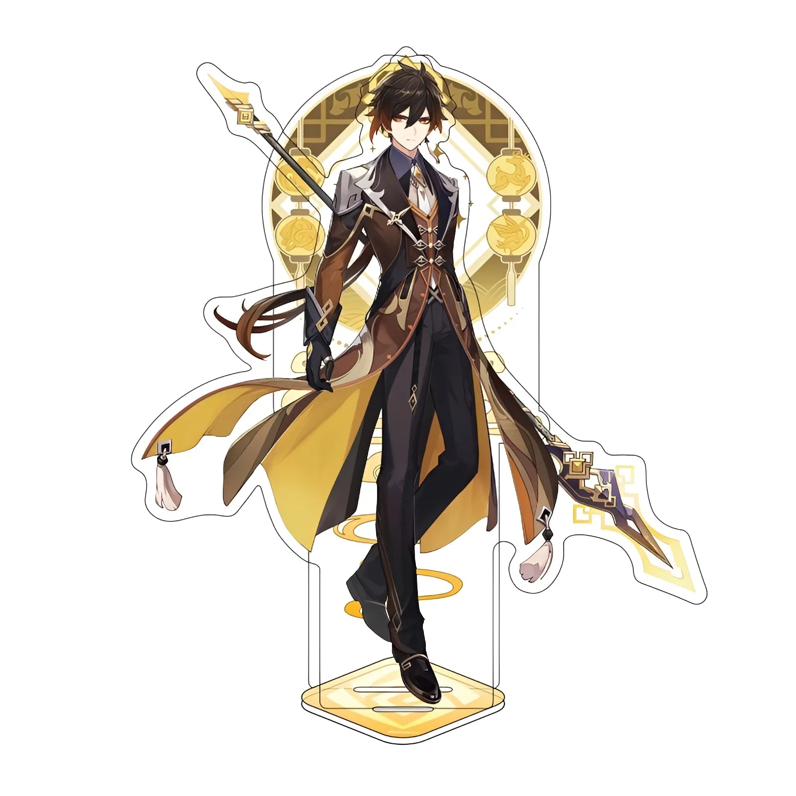 Genshin Impact Zhongli Liyue Harbor acrylic character standee desk decoration