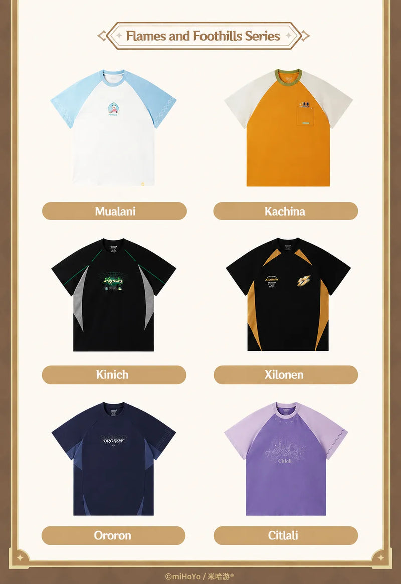 Lucky Bag T-shirt selection and item probability table
