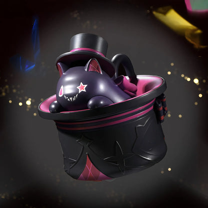 Genshin Impact Lyney top hat cat wind-up toy front view product image