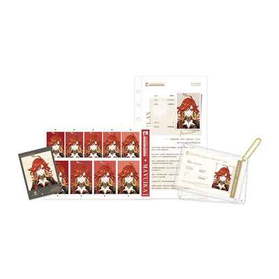 Genshin Impact Mavuika Lightbox Chronicles Series Archive File Set