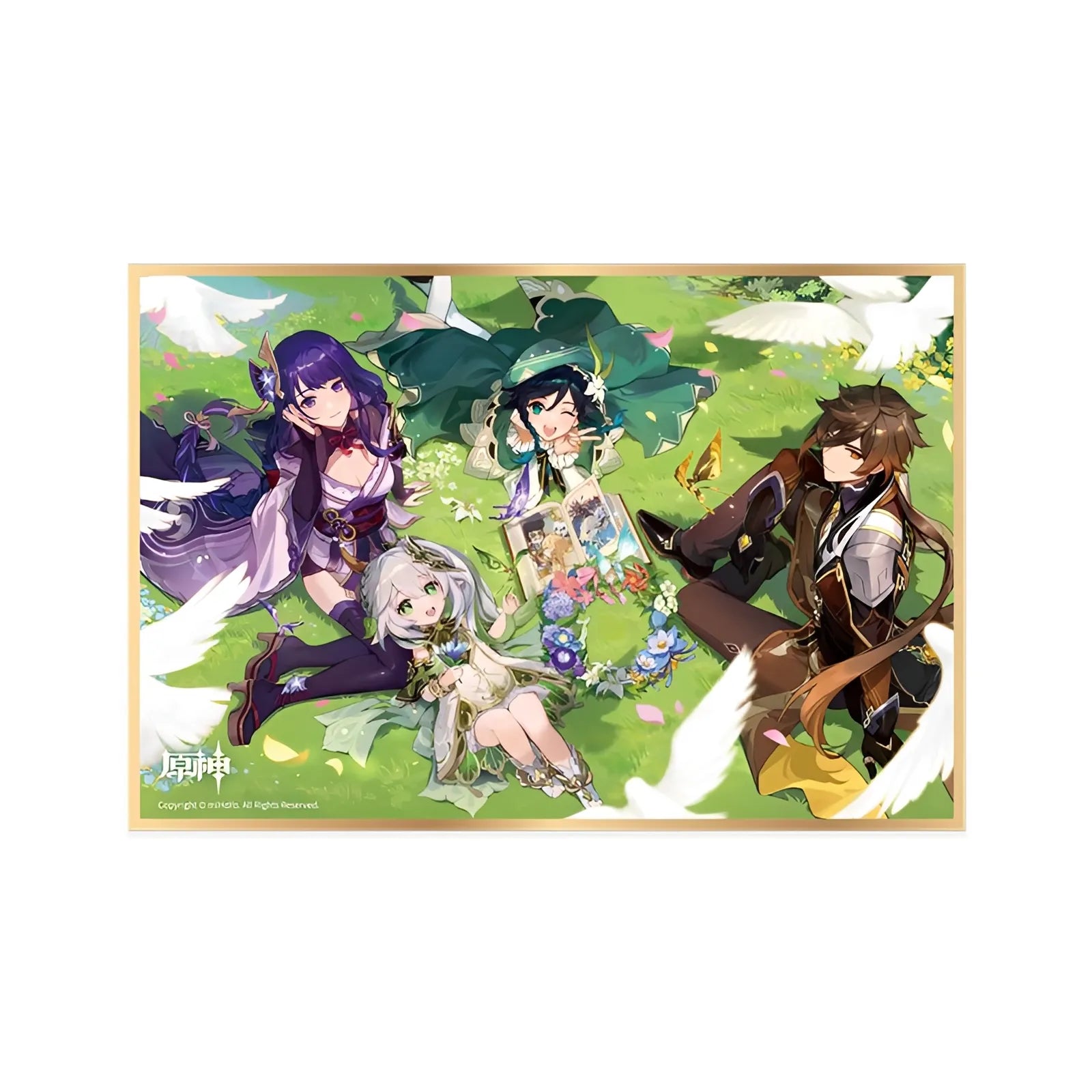 Genshin Impact Melody Night Performance illustration art card version A