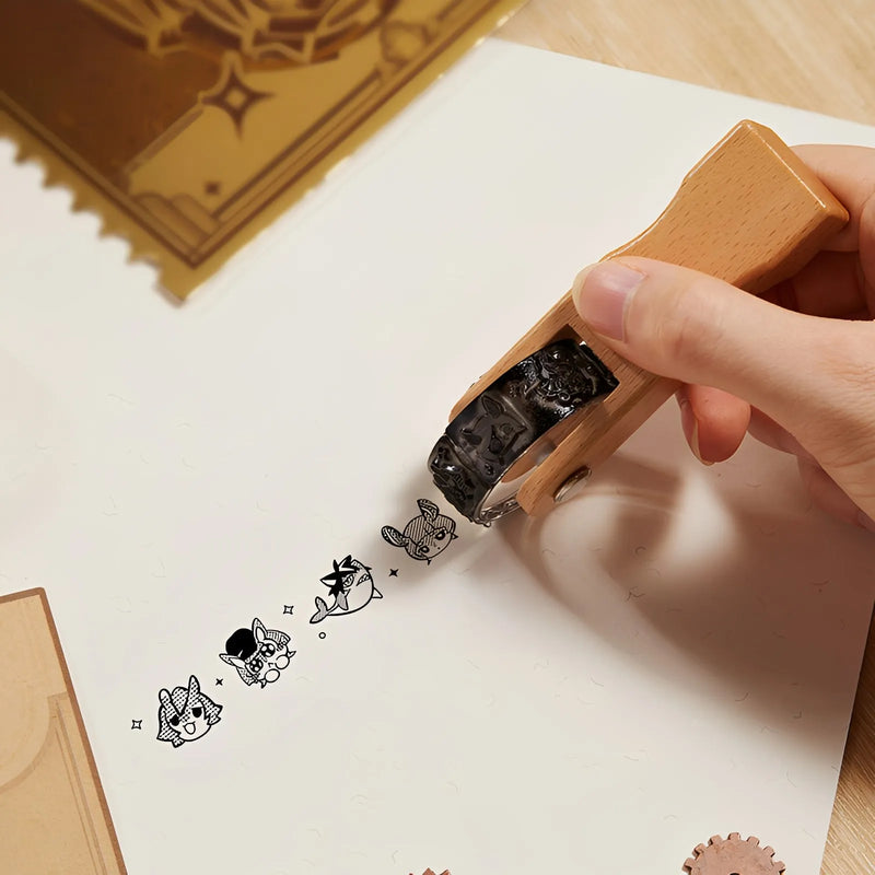 Genshin Melusine roller stamp set main product display