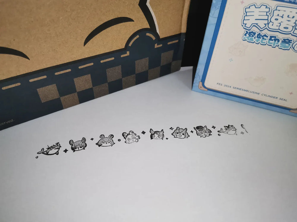Genshin Impact 2024 Melusine Roller Stamp