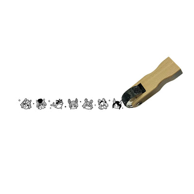 Genshin Melusine roller stamp set white background product