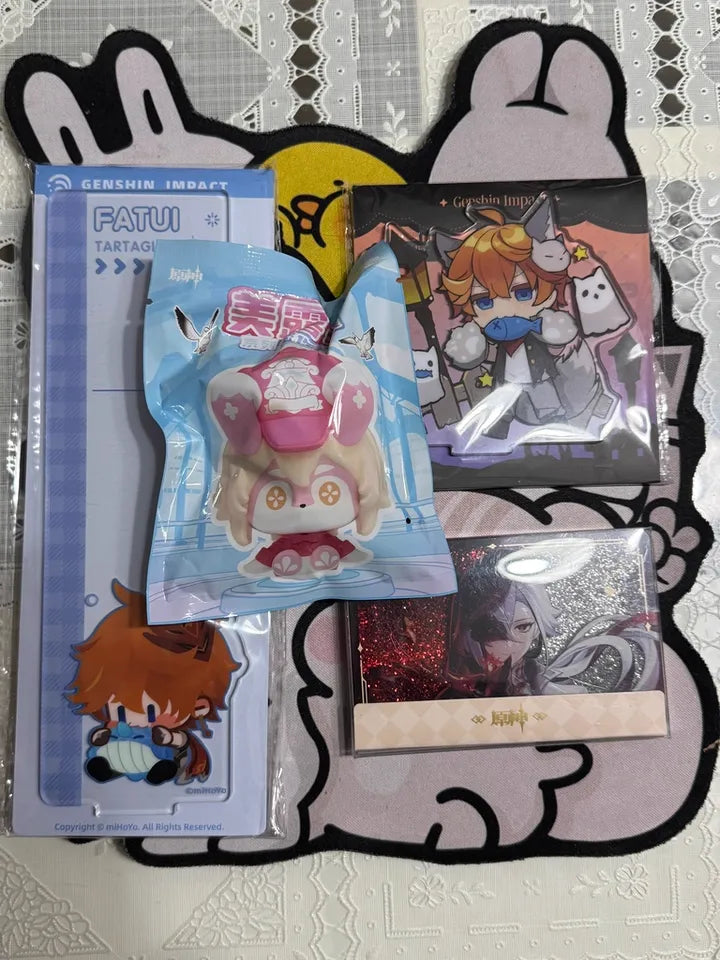 Genshin Impact Q-Style Sticky Memo Standee – Zhongli
